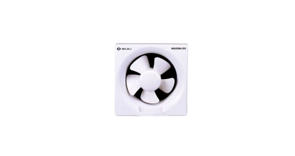 Bajaj Maxima DxI Fresh 28-Watt Air Fan (White) - Powerful Copper Motor, Quick Suction, Aerodynamic Blades, Rust-Free Body, Easy Installation