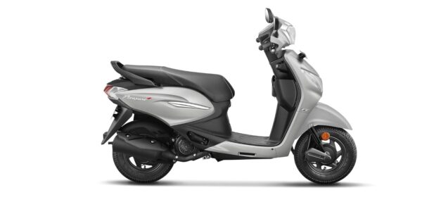 Hero PLEASURE+ VX Scooter (Matt Vernier Grey) - 110.9cc Air-Cooled Engine / 8 BHP Power / Comfortable Suspension / Reliable Braking System / Ex-Showroom Price Booking