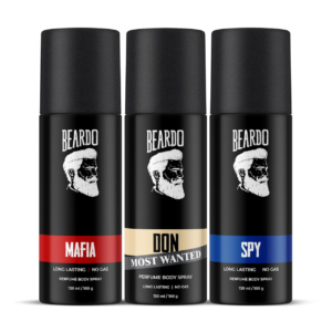 Beardo Deodorant Perfume Body Spray Set For Men
