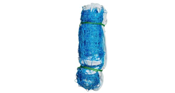 33x3.2 Feet Nylon Star Volleyball Net (Blue) - P.P. Tape Practice Net for School Gyms, Outdoor Sports, Coaching, Gaming Arcades (Unisex-Youth)