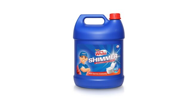 Shimmer Disinfectant Toilet Cleaner (5L Mega Jar) | Original Liquid Formula | Powerful All-Purpose Cleaner for Bathrooms