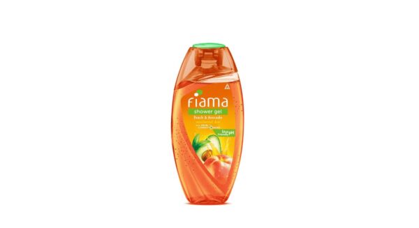 Fiama Body Wash Shower Gel: Peach & Avocado (250ml) - Soft & Moisturised Skin for Women and Men / All Skin Types / With Skin Conditioners
