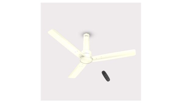 Havells 1200mm Elio BLDC Ceiling Fan | Remote Controlled, High Air Delivery (Pack of 1, Bianco) | 5 Star Rated, Up to 60% Energy Saving | 2+1* Year Warranty
