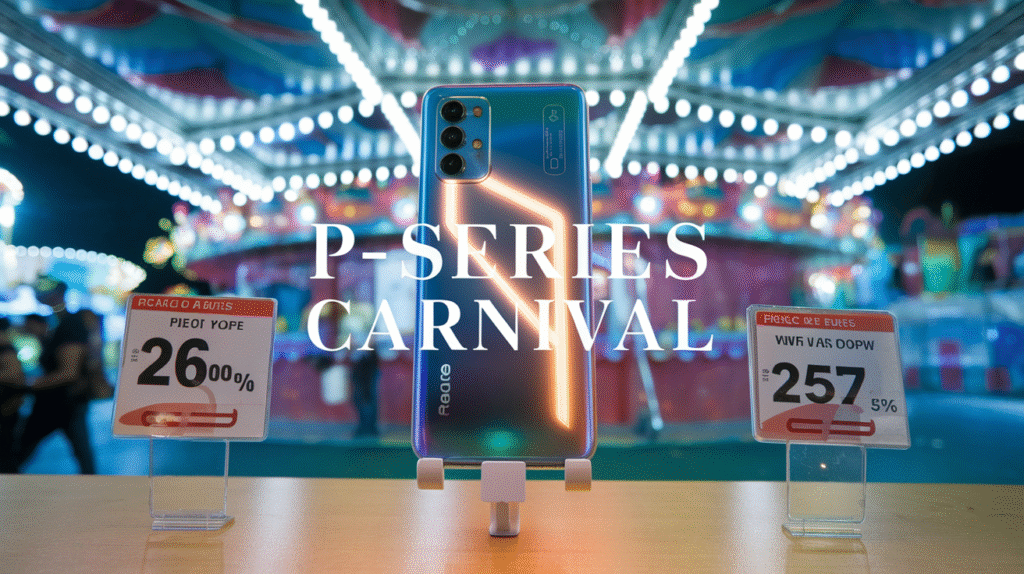 realme’s P-Series Carnival Offers Discounts Up to ₹4,000 on P3 5G and P3 Pro 5G