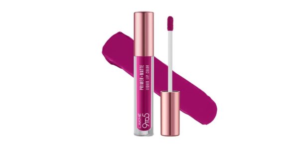 LAKMÉ Lip Color Passion Berry (Matte) | Smooth Lips All Day | Built-in Primer | Crease-less Finish | Intense Matte | Lightweight | With Vitamin E And Argan Oil