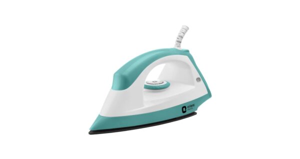 Orient Electric Fabrijoy 1000 Watt Dry Iron (Non-Stick Soleplate) / 5 Level Safety / 2 Year Warranty / Powerful Heating / Effortless Gliding / Even Heat Distribution