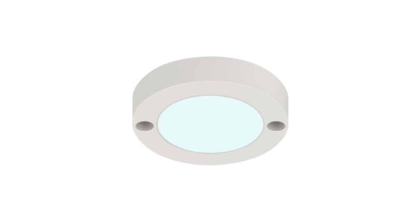 Panasonic 3W LED Mini Modular Surface Downlighter - Round Cabinet Light (Cool White 6500K) / 20000 Hours Lifespan / 2kV Surge Protection / Easy Twist & Fit Installation (PDLM28037R1)