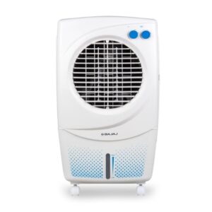 Bajaj PX97 Torque New 36L Personal Air Cooler For Home | High Speed Fan | 30Ft Air Throw | Inverter Compatible | 3 Year Warranty (White)