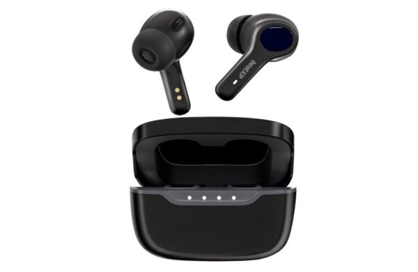 beatXP Pulse XPods True Wireless Earbuds: 40H Playtime / Dual Mic AI ENC / Gaming Mode / Type C / 10mm Drivers / IPX5 / BT 5.3 / Touch Control (Black)