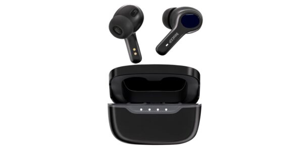 BeatXP Pulse XPods: Bluetooth True Wireless Earbuds (Black) / 40H Playtime / Dual Mic AI ENC / Gaming Mode / Type C / 10mm Drivers / IPX5 / BT 5.3 / Touch Control