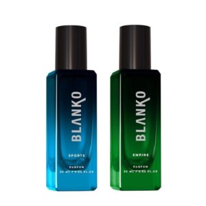 BLANKO Active Ambition TLT Parfum Set | 2x20ml Long-Lasting Men's Fragrance | Time Lock Technology | Luxury Gift for Men (Father, Husband, Brother)