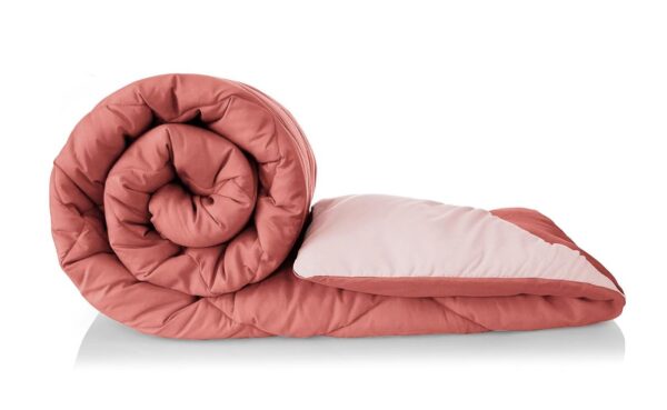 BSB HOME Microfibre All-Season Double Bed Comforter (220 GSM, Candy Pink) / Reversible Blanket / Quilt / Dohar / Rajaai / Duvet / For AC & Summer Use
