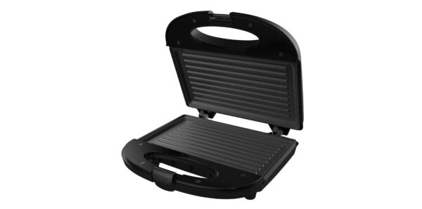 Crompton Instaserve Grill 800 Watts Sandwichmaker (Black) / Powerful Heating Element / Non-Stick Coating / Cool Touch Handle / Compact Size