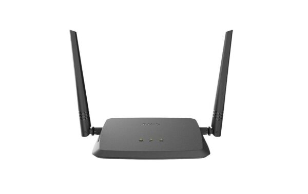 D-Link DIR-615 Wi-Fi Router: N300 Single Band, 300Mbps, Ethernet, Mobile App Support (Black) - Router/AP/Repeater/Client Modes