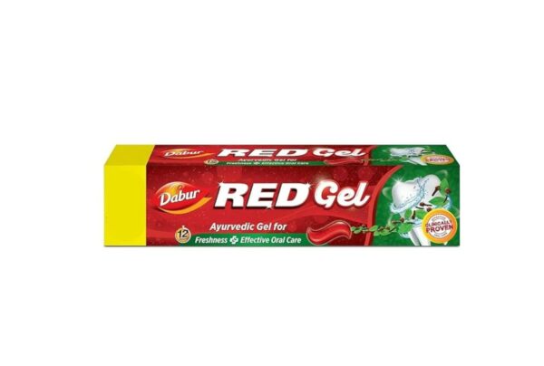 Dabur Red Gel Ayurvedic Toothpaste - 150g | Freshness & Protection | Reduces Bad Breath, Plaque & Gingivitis | Promotes Healthy Gums | Effective Dental Care