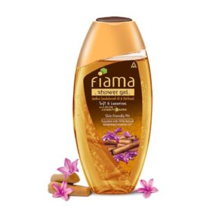 Fiama Body Wash Shower Gel (Golden Sandalwood Oil and Patchouli) / 250ml / For Women & Men / With Skin Conditioners / For Soft and Luxurious Skin / Suitable for All Skin Types