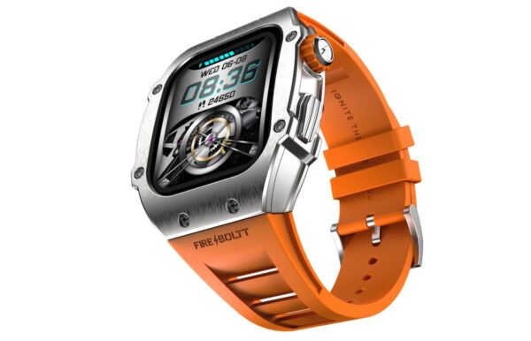 Fire-Boltt Asphalt Racing Edition Smart Watch (1.91" Touch Screen) | Bluetooth Calling | Health Suite | 123 Sports Modes | 400 mAh Battery | IP67 Water Resistant | Multiple Colors (Orange)