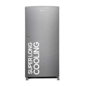 Haier 185 L, 2 Star, Direct-Cool Single Door Refrigerator (HED-19TMS-N, Moon Silver) - Energy Efficient Cooling for Small Families