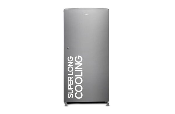 Haier 185 L, 2 Star, Direct-Cool Single Door Refrigerator (HED-19TMS-N, Moon Silver) - Energy Efficient Cooling for Small Families
