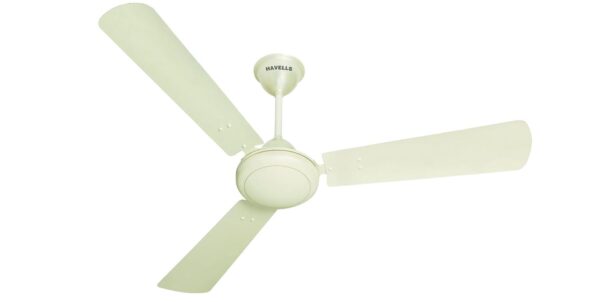 Havells 1200 mm FAN SS390 ES BIANCO / Energy Efficient Ceiling Fan / Metallic Finish / Wider Tip Blades / Double Ball Bearing / 100% Pure Copper