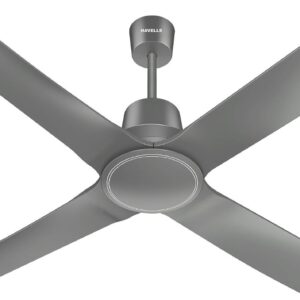 Havells Libeccio 1200mm BLDC Ceiling Fan (Slate) / 5-Star Rated / Energy Efficient / RF Remote / Low Noise / 2-Year Warranty