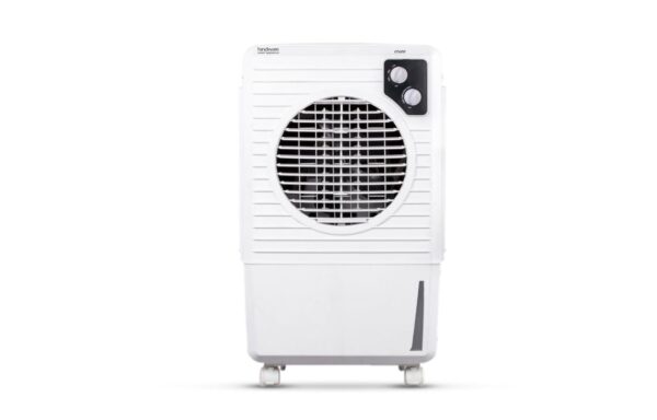 Hindware Smart Appliances Cruzo 25L Personal Air Cooler | Summer Cooling With Insect & Dust Filter | Ice Chamber & Honeycomb Pad | Inverter Compatible (Black & White)