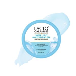 Lacto Calamine Super Light Moisturizer For Face (150g) - Non-Sticky Hydration For Oily Skin With Niacinamide And Hyaluronic Acid / 300% Instant Hydration, 90% Stronger Moisture Barrier