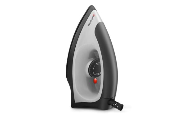 Longway Kwid Light Weight Non-Stick Teflon Coated Dry Iron "Electric Iron for Clothes" (1100 Watt, Black) "6 Heat Settings" "Auto Cut-off" "Shockproof Handle"
