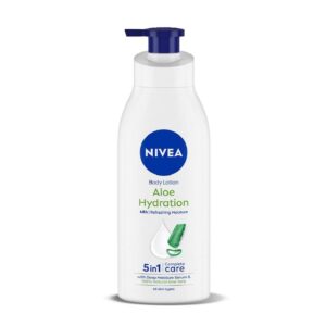 NIVEA Aloe Hydration Body Lotion (400ml) // Deep Moisture Serum // 48-Hour Refreshing Care // Smooth Skin // For Women