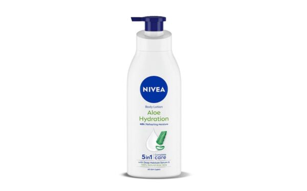 NIVEA Aloe Hydration Body Lotion (400ml) // Deep Moisture Serum // 48-Hour Refreshing Care // Smooth Skin // For Women