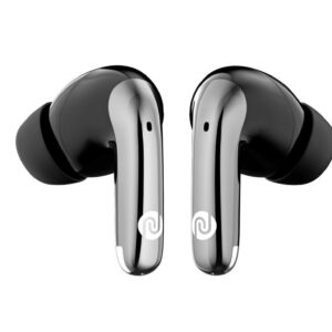 Noise Buds Verve 2 True Wireless Earbuds / Chrome Finish / 50H Playtime / Quad Mic ENC / 13Mm Driver / Instacharge / BT V5.3 (Carbon Black)