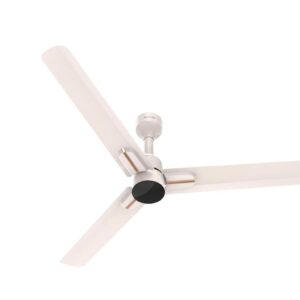 Polycab Wizzy Neo 1200mm 5-Star BLDC Ceiling Fan (Beige Rosegold) / Remote Controlled / 55% Energy Saving / 100% Copper / High Air Delivery / Reversible & Timer / 3+1 Year Warranty