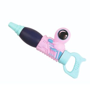 Popo Toys Holi Space Gun Pipe Pichkari | With Free Balloons & Gulal | Assorted Colour | Best Festival Gift for Kids (Pull & Pump Mechanism / High Pressure Squirting / Water Fight Fun)