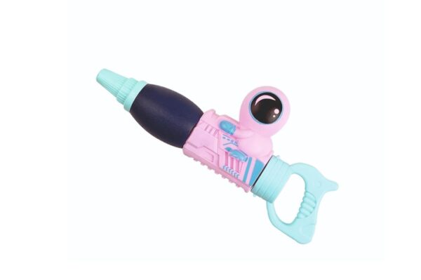 Popo Toys Holi Space Gun Pipe Pichkari | With Free Balloons & Gulal | Assorted Colour | Best Festival Gift for Kids (Pull & Pump Mechanism / High Pressure Squirting / Water Fight Fun)