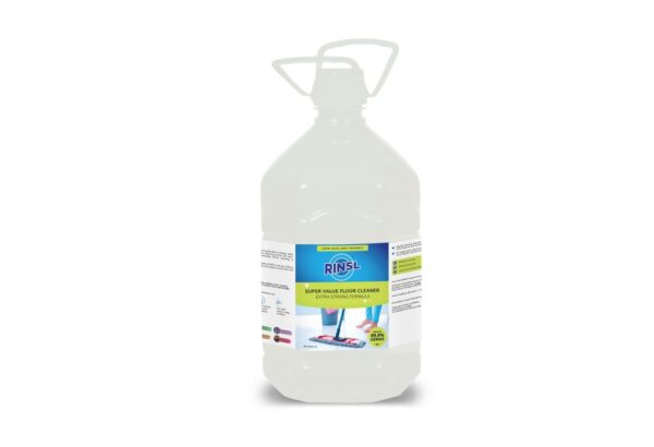 Rinsl Super Value Floor & Marble Cleaner | Extra Strong Formula For Bathroom & Floor Surfaces | Ceramic & Marble Safe | 5 Litre Pack