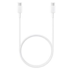 Samsung Original Type C to C Cable - 3.28 Feet (1 Meter) / White / High Speed Data & Charging / USB 2.0 Compatible