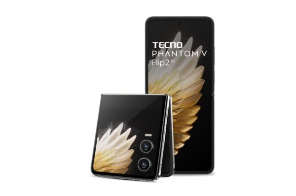TECNO Phantom V Flip 2 (Moondust Grey, 8GB+256GB) | Strongest Flip Ever | 4720mAh Battery with 70W Charger | Advanced AI Features | 50MP OIS+50MP Camera | 6.9" 120Hz AMOLED Main & 3.64" AMOLED Cover Screen