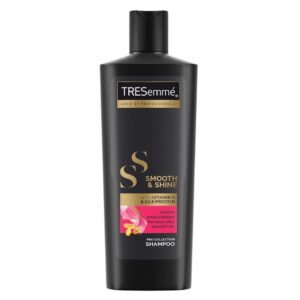 TRESemme Smooth & Shine Shampoo 185 ml / Moroccan Argan Oil / Daily Use / Tames Unruly Hair / Salon-Soft Results / Indian Hair Formula