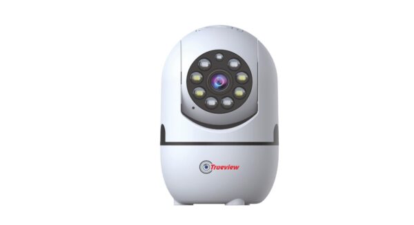 Trueview 2MP Smart CCTV Wi-Fi Home Security Camera (Pan Tilt 360° View, 2-Way Talk, Cloud Monitor, Motion Detect, SD Card Support Up To 256GB, Night Vision)