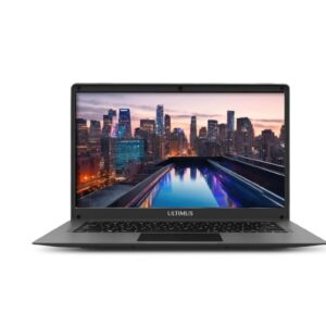 ULTIMUS PRO 14.1" Laptop (Intel Celeron, 8GB RAM, 256GB SSD) - Lightweight, Windows 11, IPS Display, Black