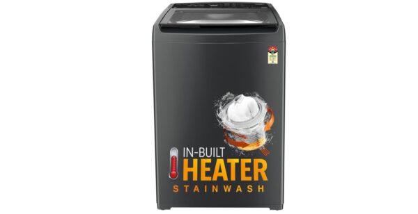 Whirlpool 7.5 Kg 5 Star StainWash Royal Plus Fully Automatic Top Load Washing Machine (SW ROYAL PLUS 7.5 (H) GREY 10YMW) / In-Built Heater / 5 Star Energy Rating / Stainless Steel Drum