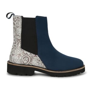 YOHO Women Printed Boots: Stylish, Comfortable, Lightweight / Digital Designs / Soft Cushioned Insole / Slip-Resistant / Shock-Absorbing