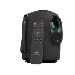 ZEBRONICS PIXAPLAY 24 Smart LED Vertical Projector // 4000 Lumens // 1080p Support // 160" Screen // Auto Focus & Keystone // Bluetooth // WiFi // HDMI (ARC) // USB // AUX // APP Support // Miracast