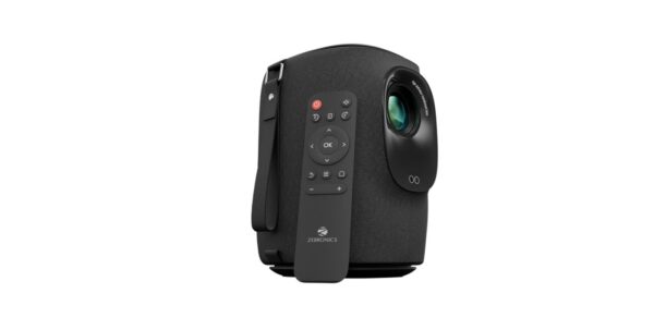 ZEBRONICS PIXAPLAY 24 Smart LED Vertical Projector // 4000 Lumens // 1080p Support // 160" Screen // Auto Focus & Keystone // Bluetooth // WiFi // HDMI (ARC) // USB // AUX // APP Support // Miracast