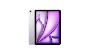 Apple iPad Air 11" (M2): Liquid Retina Display, 256GB, Landscape 12MP Front/Back Cameras, Wi-Fi 6E + 5G Cellular, Touch ID, All-Day Battery — Purple