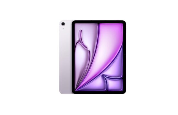 Apple iPad Air 11" (M2): Liquid Retina Display, 256GB, Landscape 12MP Front/Back Cameras, Wi-Fi 6E + 5G Cellular, Touch ID, All-Day Battery — Purple