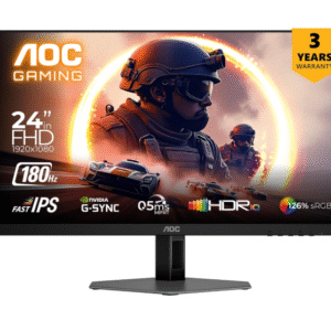 AOC 24G4E Gaming Monitor 24 inch FHD Fast IPS Gaming Monitor