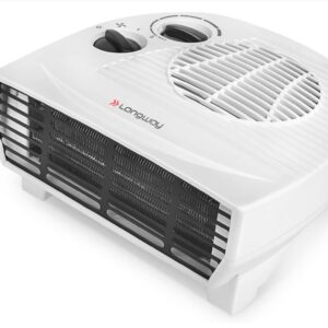 Longway Magma 2000W Room Heater - 2 Heat Settings ISI Approved Safety